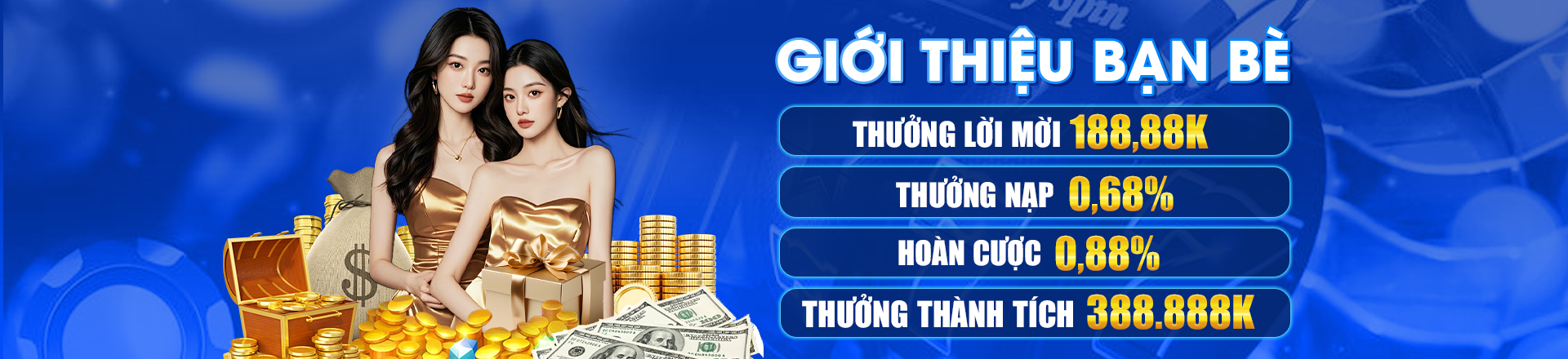 Hình ảnh quảng cáo của re88 hiển thị nền tảng và các lợi ích